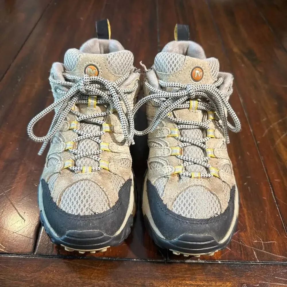Merrell Moab 2 Ventilator Cream Suede Hiking Shoes